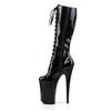 Pleaser - INFINITY2020 Bottes de plateforme - Chaussures de pole dance - Noir Product image